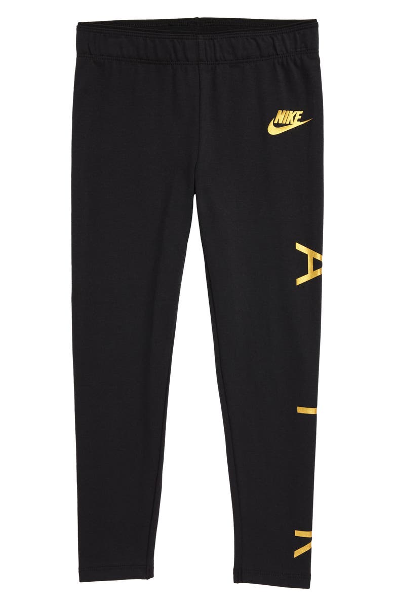 Legging Nike Air para Meninas Preta Tamanho 4