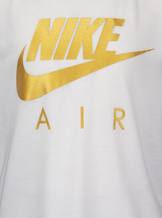 Camiseta Nike Feminina Boxy para Meninas, Branca, Tamanho 6X