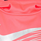 Moletom Nike com capuz Therma Fleece com logotipo metálico para meninas, rosa, tamanho 5