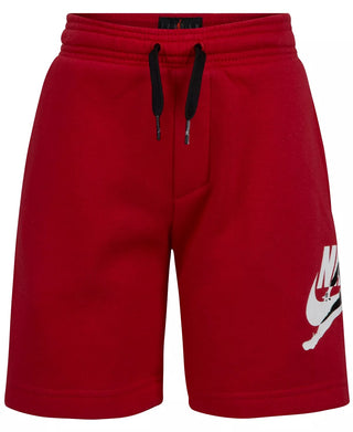 Shorts Jordan Big Boy's Jumpman Classic Vermelho Tamanho Médio