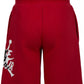 Shorts Jordan Big Boy's Jumpman Classic Vermelho Tamanho Médio