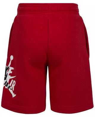 Shorts Jordan Big Boy's Jumpman Classic Vermelho Tamanho Médio