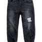 Calça jogger Levi's Indigo Dobby para meninos, tamanho 3T, preta