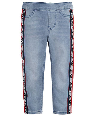 Levi's Big Girl's Side Stripe Jeggings Blue Size 8