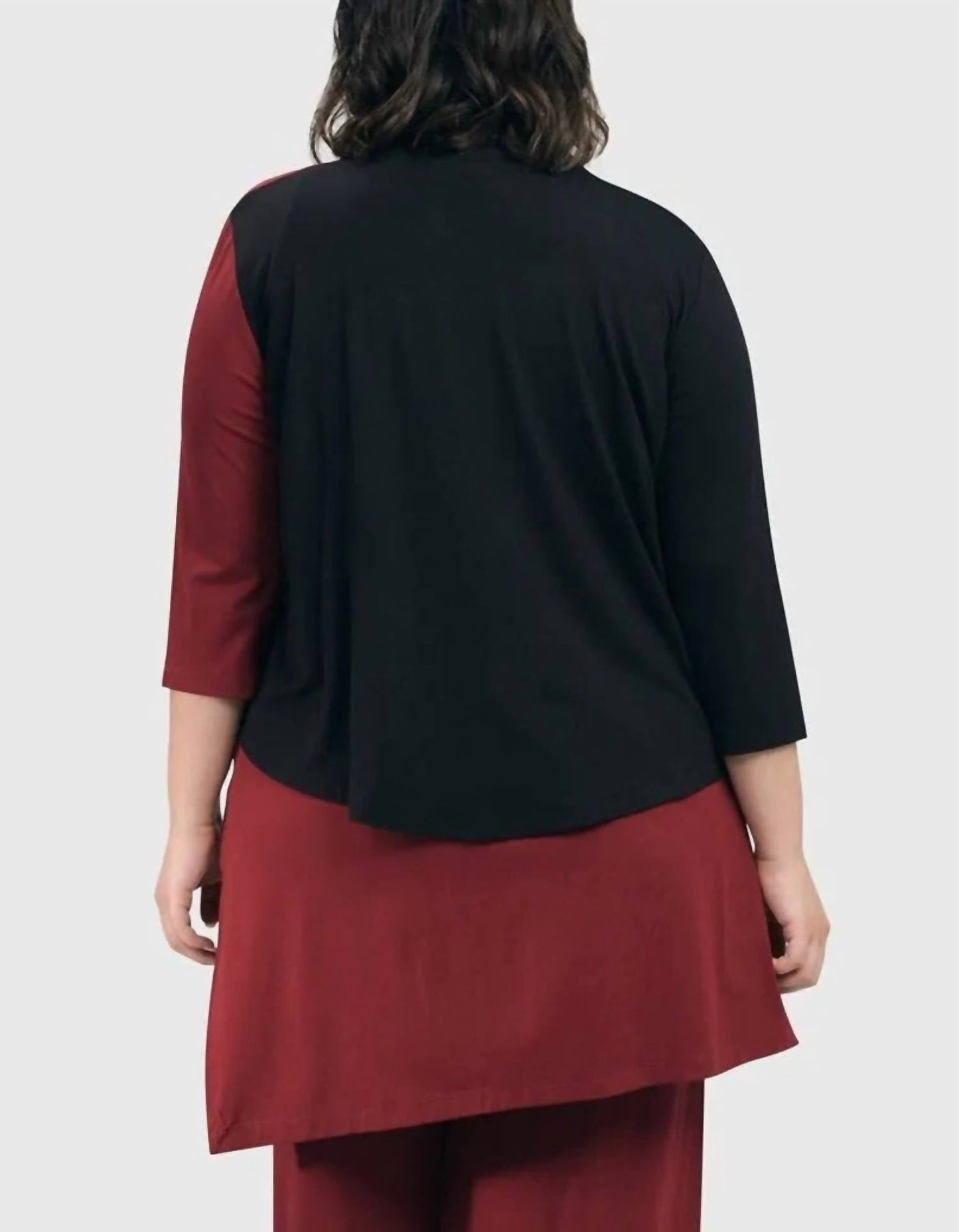 Alembika - Essential 2-tone Crop Cardigan