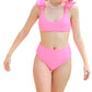 Buddylove - Can't Stop Me High Waisted Bikini Top And Bottom Set