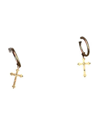 Alv Jewels - Women's Cross Earrings
