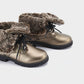 Mayoral - Big Kid's Faux Fur Lined Biker Boots Mid