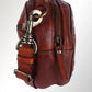 Spaghetti Western - Women's Round leather Western Canteen Bag