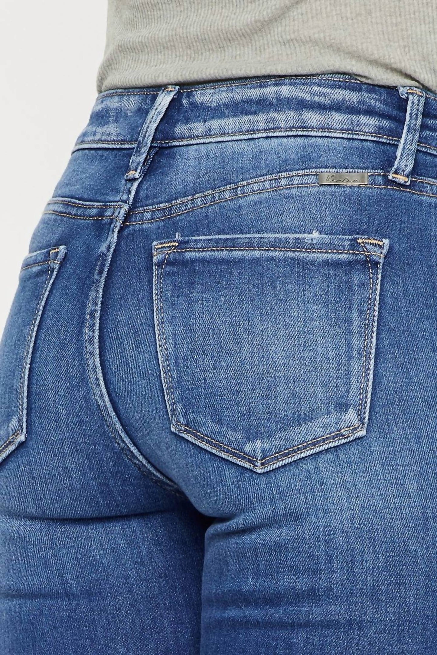 Kancan - High Rise Ankle Skinny Jeans