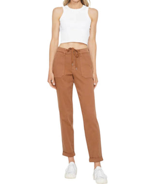 Judy Blue - Calça jogger de cintura alta com punho tingido