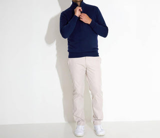 Abacus Sportswear Us - Liffin Knitted Half-zip Windstopper Sweater