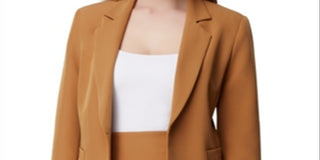 Blazer Tahari Asl Feminino com Lapela Entalhada e Frente Beijada, Tamanho 2