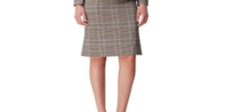 Jaqueta marrom feminina Tahari ASL tamanho 6