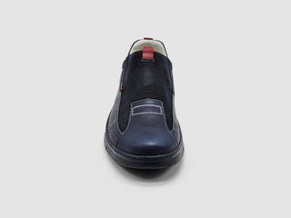 Kcr Group - Sapatos masculinos de couro slip-on para o dia a dia