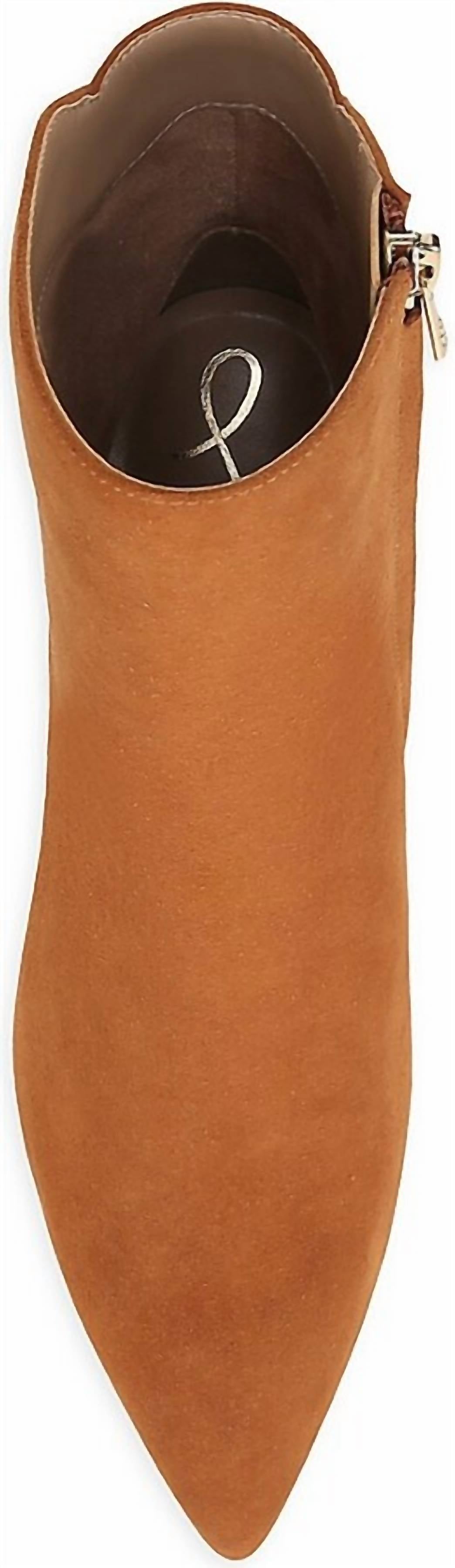 Sam Edelman - Women's Suede Usha Pointed Toe Bootie