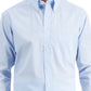 Camisa social masculina Club Room Regular Fit de algodão xadrez mini azul tamanho 15x32x33