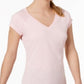 Camiseta ID Ideology Rapidry Heathered Performance Feminina Rosa Tamanho Grande