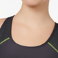 Sutiã Ideology Feminino Mid Impact Racerback Preto Tamanho Médio