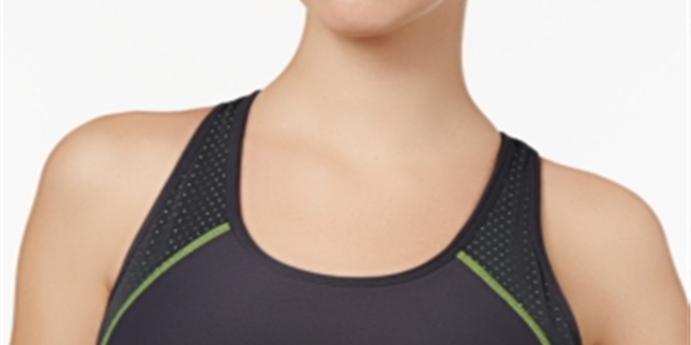 Sutiã Ideology Feminino Mid Impact Racerback Preto Tamanho Médio