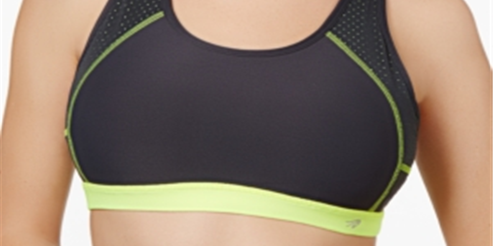 Sutiã Ideology Feminino Mid Impact Racerback Preto Tamanho Médio