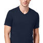 Camiseta básica masculina Club Room azul tamanho médio