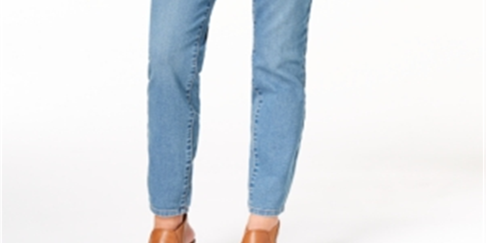 Calça jeans skinny feminina Style &amp; Co Curvy Fit, azul, tamanho 18