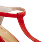 Sandálias sociais femininas Giani Bernini Claraa Memory Foam, vermelhas, tamanho 5,5