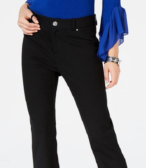 Calça feminina INC International Concepts preta tamanho 4