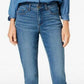 Calça jeans skinny feminina Style &amp; Co, azul, tamanho 4, pequena
