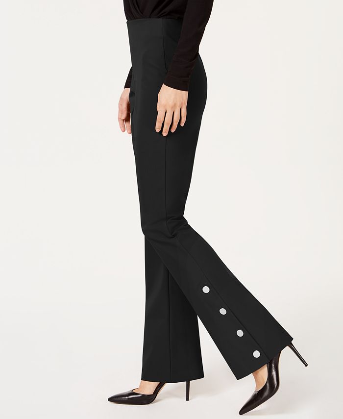 Calça Bootcut Embelezada Feminina INC International Concepts Azul Tamanho 6