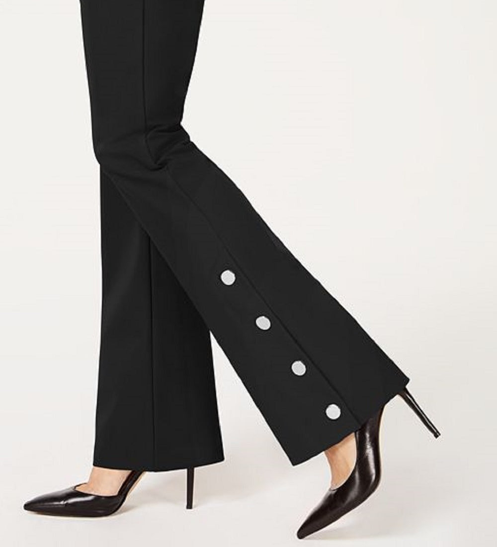 Calça Bootcut Embelezada Feminina INC International Concepts Azul Tamanho 6