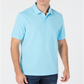 Camisa Polo Masculina Club Room Classic Fit Stretch Azul Tamanho Grande