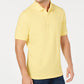 Club Room Polo Masculino Classic Fit Performance Stretch Amarelo Tamanho Grande