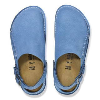 Birkenstock - Chinelo de couro Lutry Premium Suede feminino