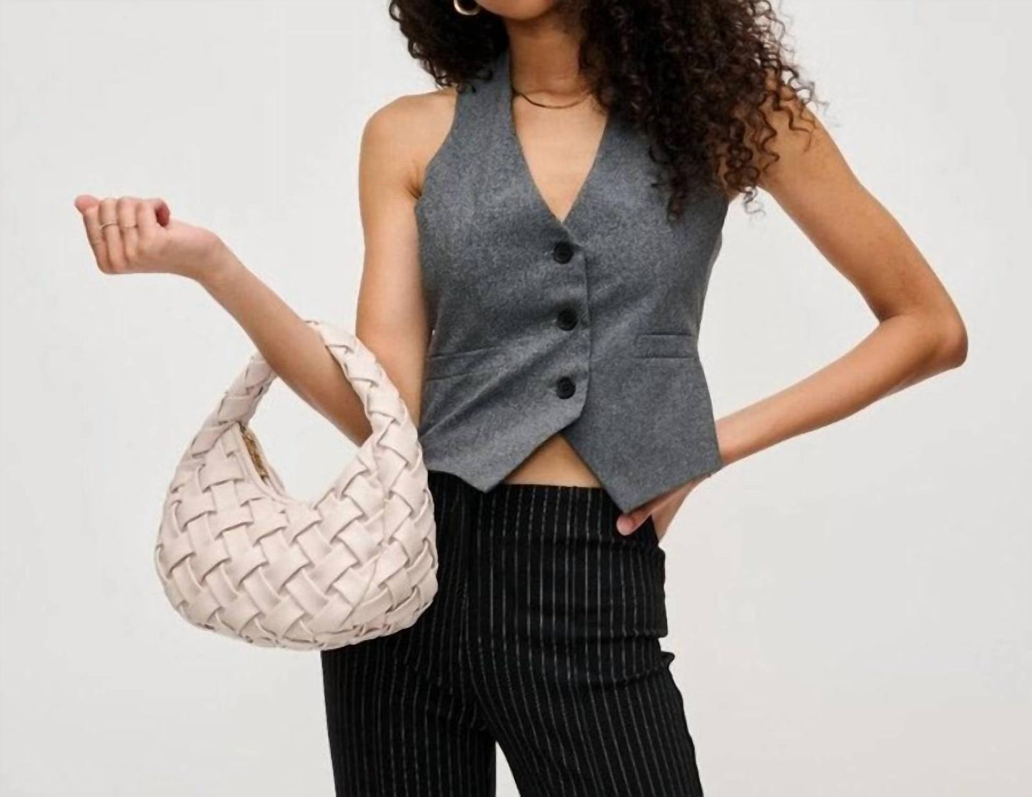 Urban Expressions - Noreen Woven Clutch