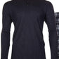 Conjunto de calça térmica masculina Isotoner Signature, preta, tamanho extragrande