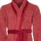 Isotoner Signature Robes Masculinos Vermelhos Tamanho Médio