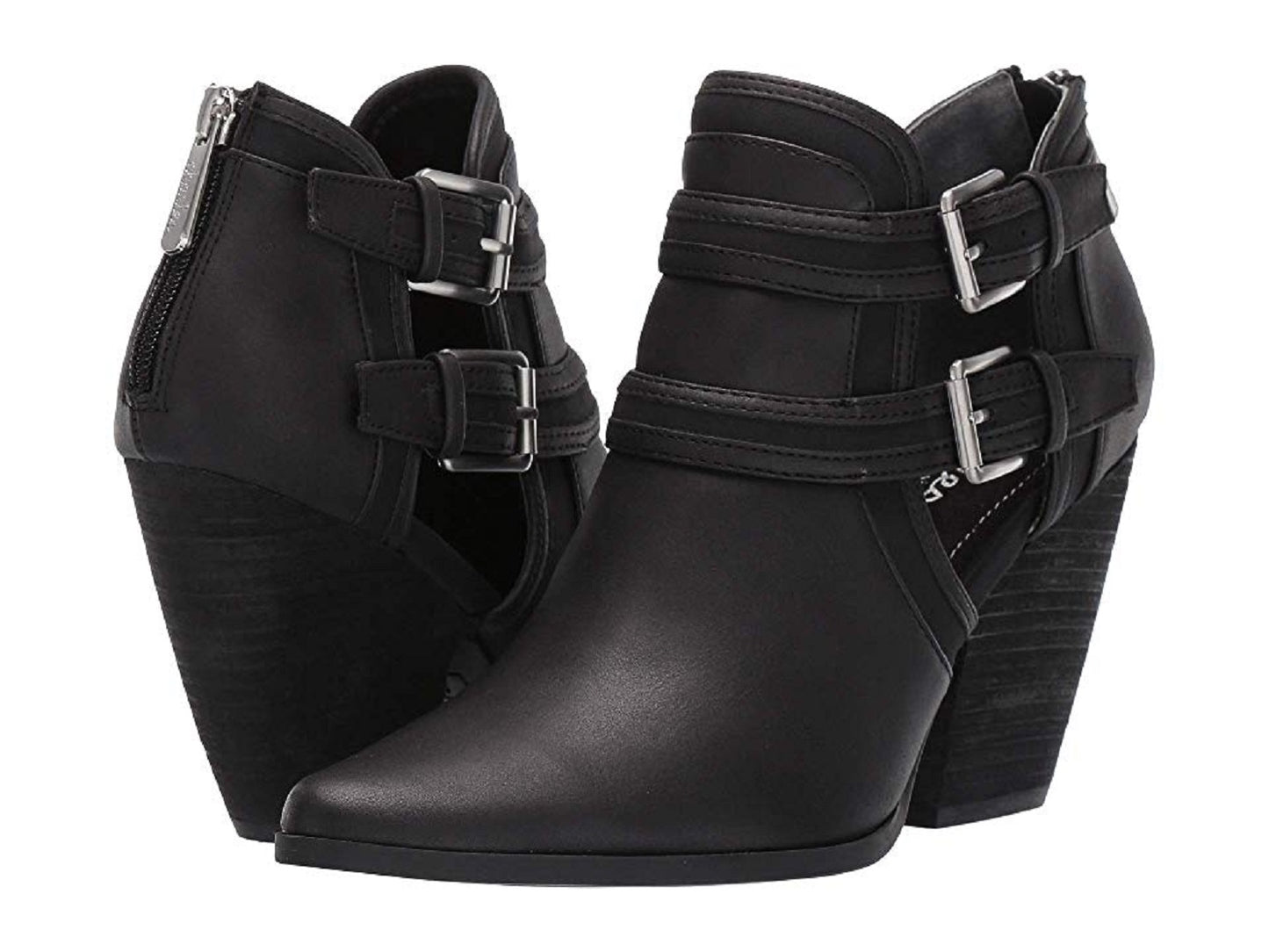 Botas navais femininas Charles by Charles David, pretas, tamanho 10M