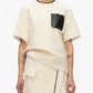 3.1 Phillip Lim - Fringe Tweed Tee