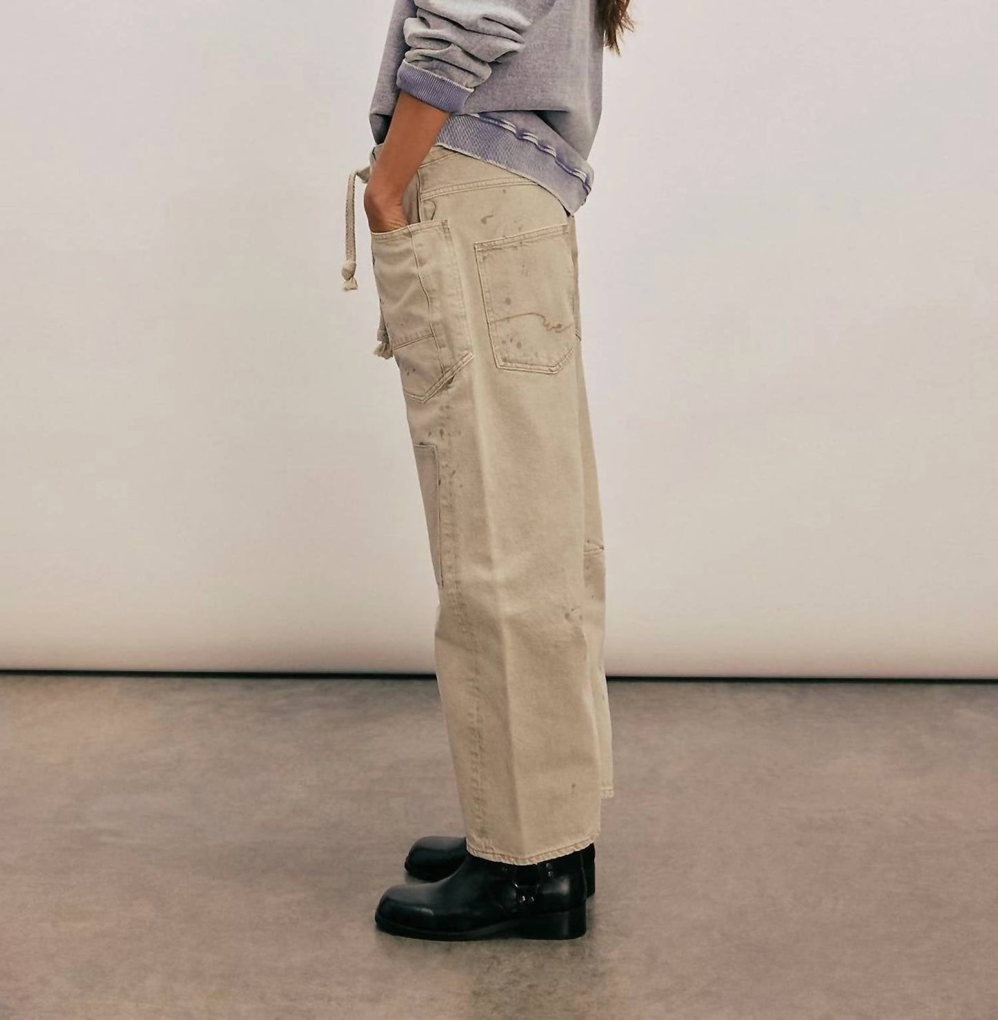 Free People - Moxie Low Slung Pull On Barrel