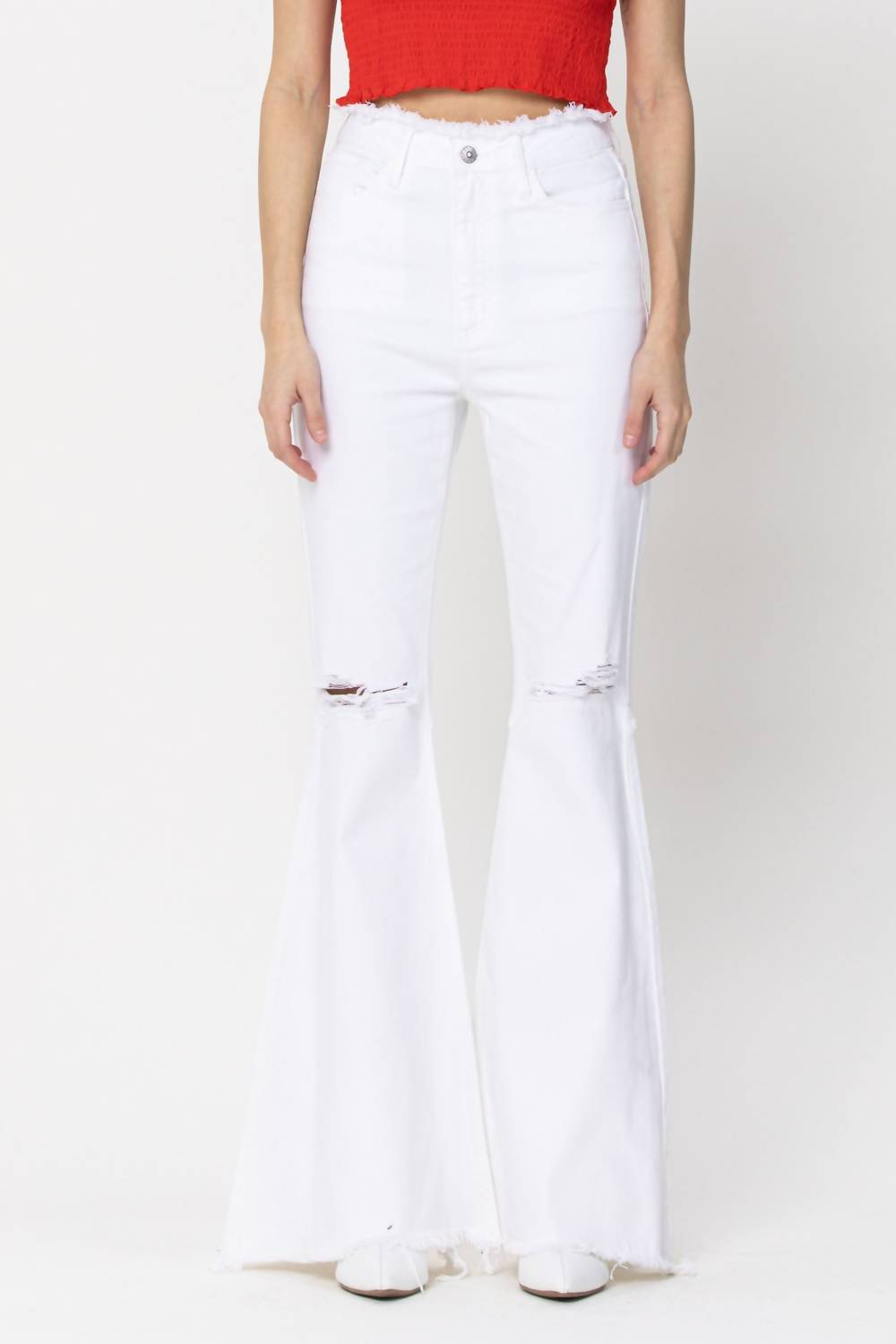 Cello - High Rise Super Flare Jeans