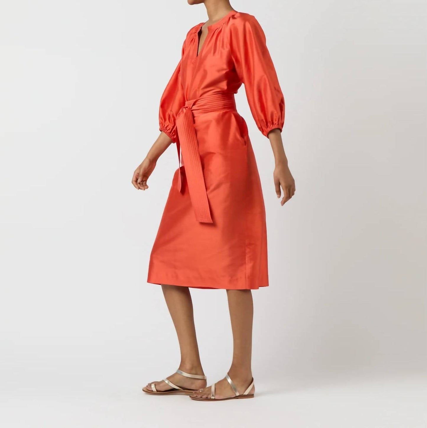Ann Mashburn - Trapunto Blouson Dress