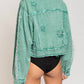 Pol - Cropped Relaxed Fit Embellished Jacket