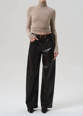 Agolde - Ayla Baggy Recycled Leather Pants