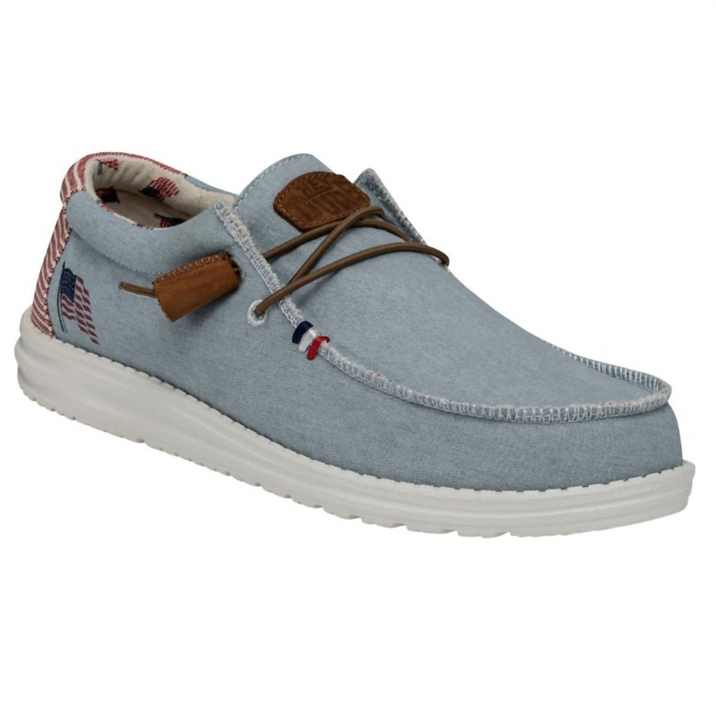 Hey Dude - Men’s Wally Americana Denim Stripe Shoes