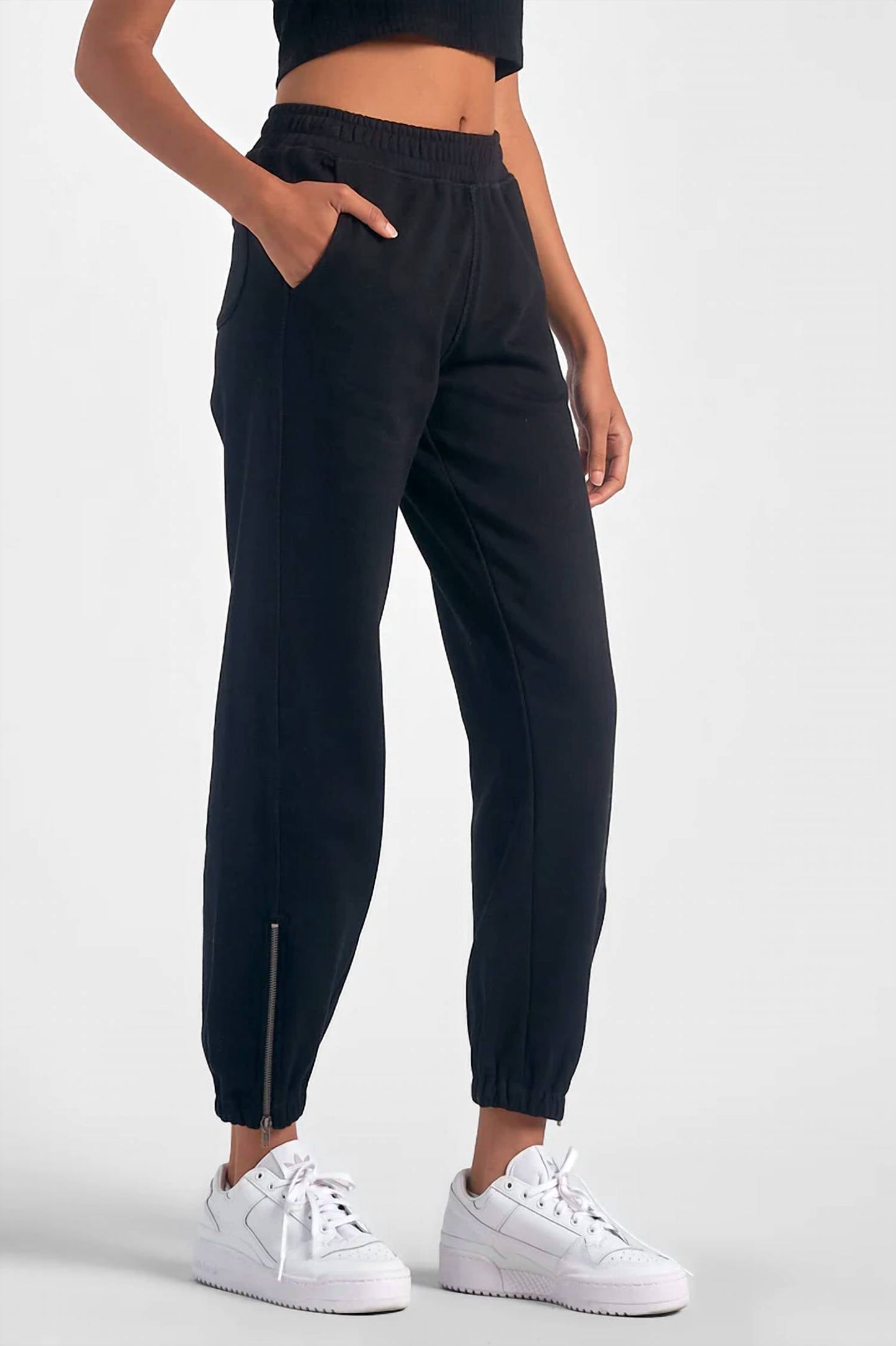 Elan - Ankle Zipper Jogger