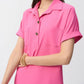 Joseph Ribkoff - Woven Polo Shirt Dress