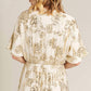 En Creme - Sands Foil Maxi Dress