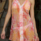 Malibutique - Blossom V-neck Cover Up